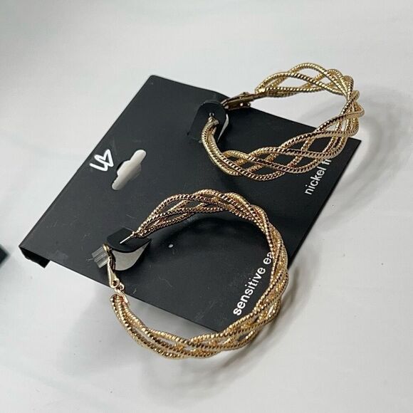 Gold Hoops G by Gennaro Earrings - Picture 4 of 5